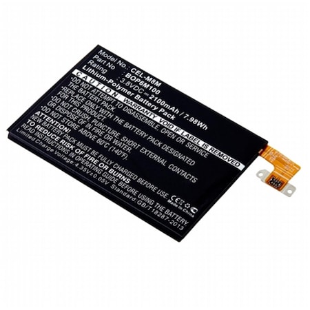 Dantona Replacement Cell Phone Battery for HTC 35H00216-00M CEL-M8M